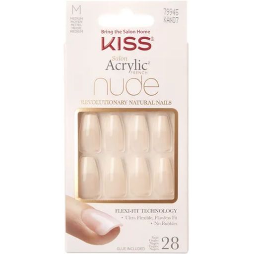 KISS Salon Acrylic Nude Nails - Leilani - 1 Set