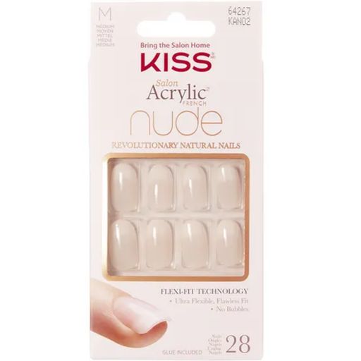 KISS Salon Acrylic Nude Nails - Graceful - 1 Set