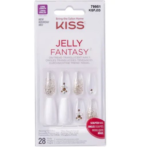 KISS Jelly Fantasy Nails Jelly Pop - 1 Set