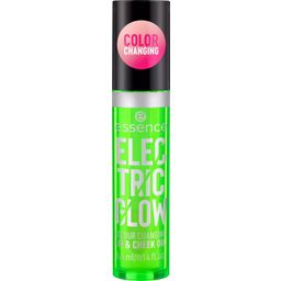 Zmieniający kolor olejek do ust i policzków Electric Glow - 4,40 ml