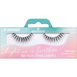 Light as a feather 3D faux mink Artificial Lashes  - 01 - Light up your life