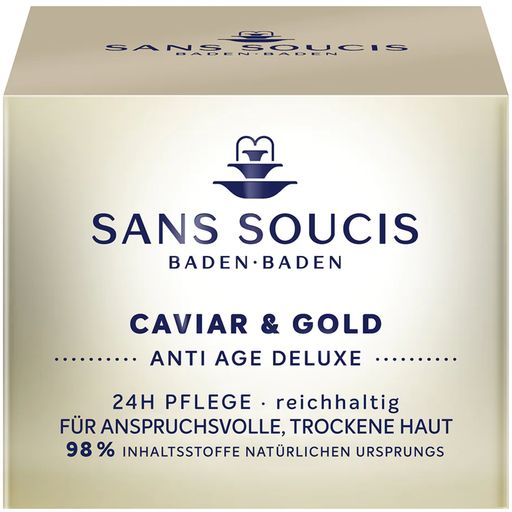 SANS SOUCIS Caviar & Gold 24h Care • Rich - 50 ml