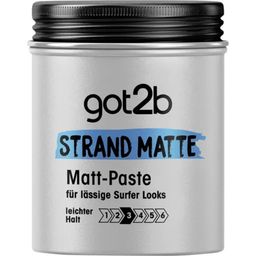got2b Matte Paste Beach Matte Surfer Look - Level 3 - Medium Hold