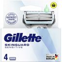 Gillette Lâminas de Barbear SkinGuard Sensitive  - 4 Unidades