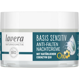 lavera Basis Sensitiv Anti-Aging Nachtcreme Q10