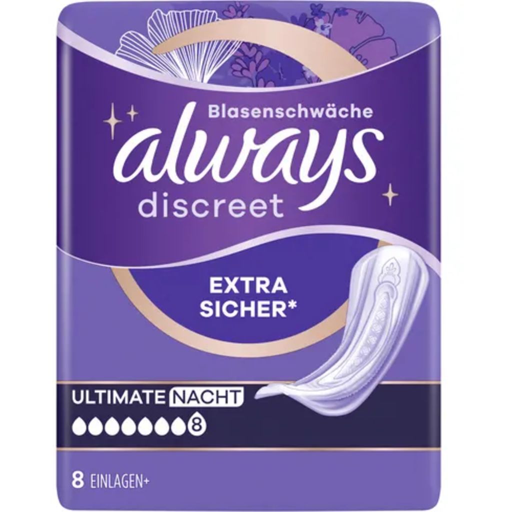 Supplied Description - Always Discreet Incontinence Underwear for