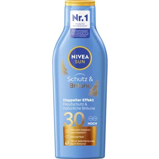 NIVEA SUN Schutz & Bräune Sonnenlotion LSF 30 - 200 ml