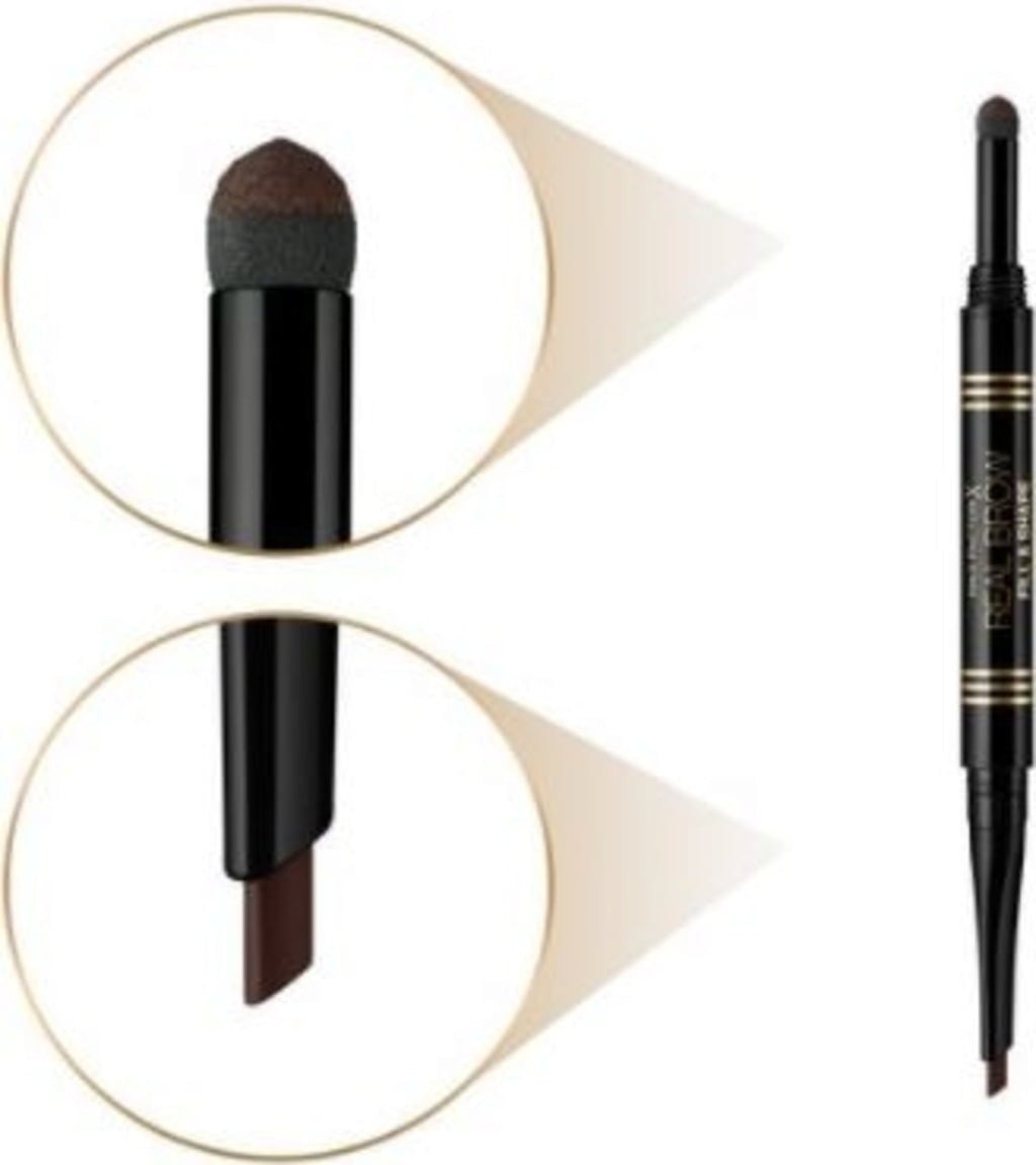 MAX FACTOR Real Brow Fill & Shape Pencil - 04 - deep brown