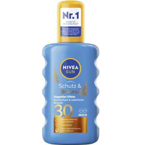 NIVEA SUN - Spray Solare Protect & Bronze FP30 - 200 ml
