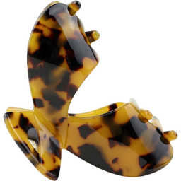 Sasstie Arc Hair Clip  - Dark Cheetah