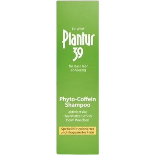 Plantur 39 - Shampoo alla Fito-Caffeina per Capelli Colorati e Danneggiati - 250 ml