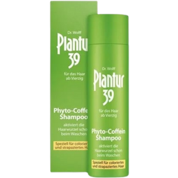 Plantur 39 Phyto-Caffeine Shampoo para Cabelos Tingidos e Danificados - 250 ml