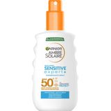 Ambre Solaire Spray Protection Solaire "Sensitive expert+" SPF 50+