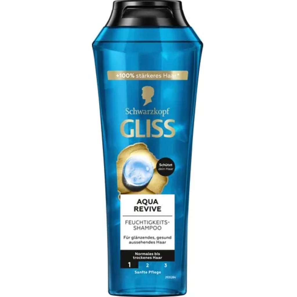 Schwarzkopf GLISS KUR Aqua Revive Shampoo, 250 ml - oh feliz Onlineshop  Schweiz