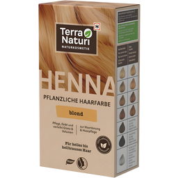 Terra Naturi Henna Växtbaserad Hårfärg Blond - 100 g