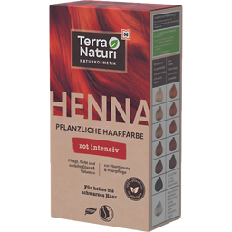 Terra Naturi Henna Herbal Hair Colour - Intensive Red - 100 g