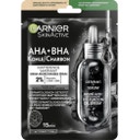 GARNIER SkinActive Black Charcoal Sheet Masker - 1 Stuk