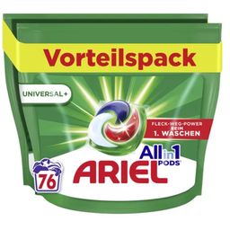 Ariel Universal+ All-in-1 Pods  - 76 Pcs