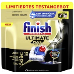 finish Ultimate Plus All-in-1 Spülmaschinencaps - 10 Stk