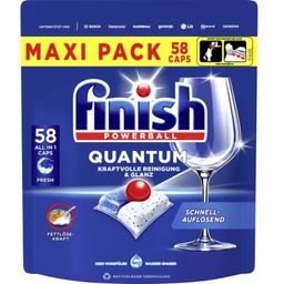 finish Quantum All-in-1 Dishwasher Tabs  - 58 Pcs