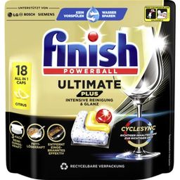 Ultimate Plus All-in-1 Dishwasher Tabs - Citrus - 18 Pcs