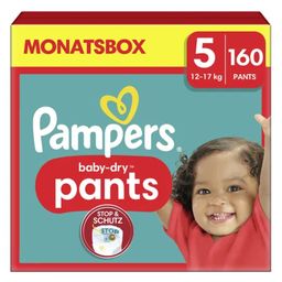 Pampers Couches-Culottes Baby Dry Pants Taille 5 - 160 pièces