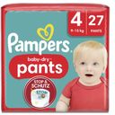 Pampers Baby-Dry Pants, Maat 4 - 27 Stuks