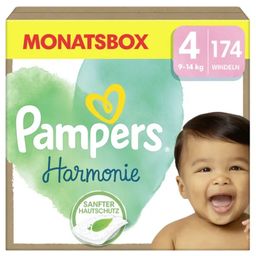 Pampers Couches Harmonie Taille 4 - 174 pièces