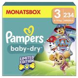 Pampers Paw Patrol Baby-Dry Diapers Size 3 