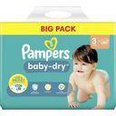 Pampers Couches Baby Dry Taille 3