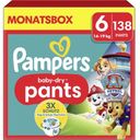 Pampers Paw Patrol Baby-Dry Pants Size 6  - 138 Pcs