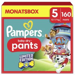 Pampers Pants Baby Dry Paw Patrol - Rozmiar 5 - 160 Szt.