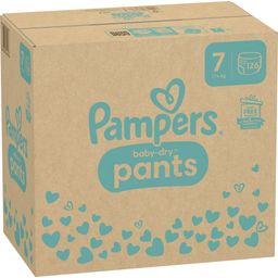 Pampers Couches-Culottes Baby Dry Pants Taille 7 - 126 pièces