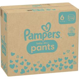 Pampers Baby-Dry Pants - Talla 6 - 138 unidades