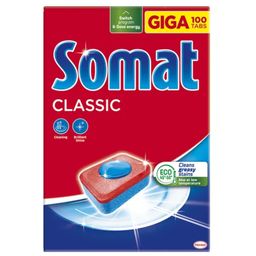 Somat Classic Dishwasher Tabs - 100 Pcs