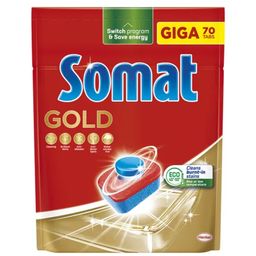 Somat Gold Dishwasher Tabs - 70 Pcs