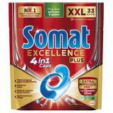 Somat Excellence Plus 4-in-1 Dishwasher Caps  