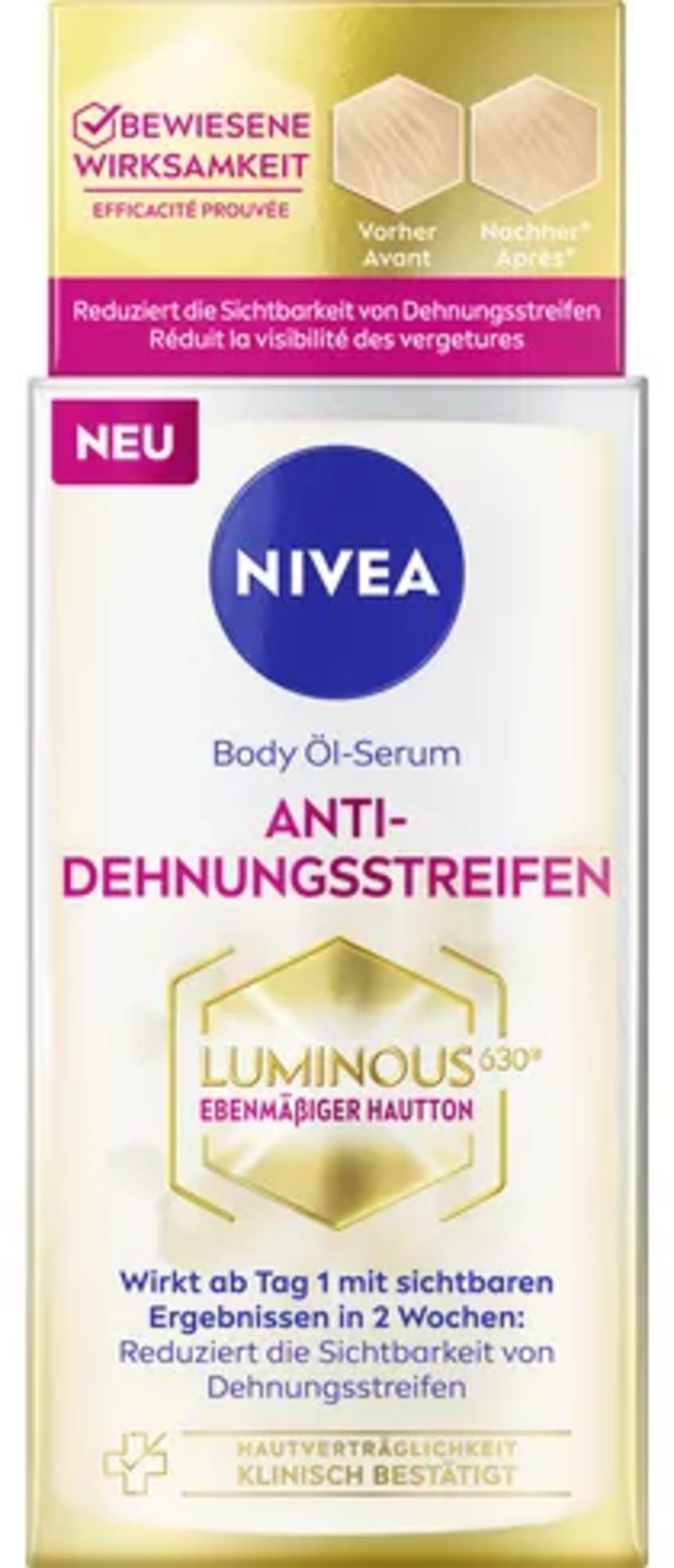 Sérum Huileux Corps Luminous630®, 100 ml