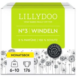 LILLYDOO Diapers Size 3 - 176 Pcs