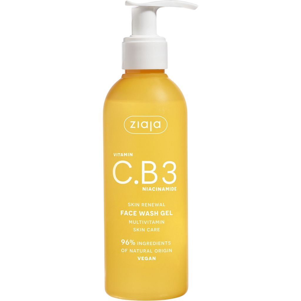 ziaja Vitamin C.B3 Niacinamide Face Wash Gel, 190 ml - oh