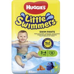 Pieluszki do pływania Little Swimmers - rozmiar 3-4 - 12 Szt.