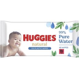 HUGGIES Pure Water Babyservetter - 48 st.