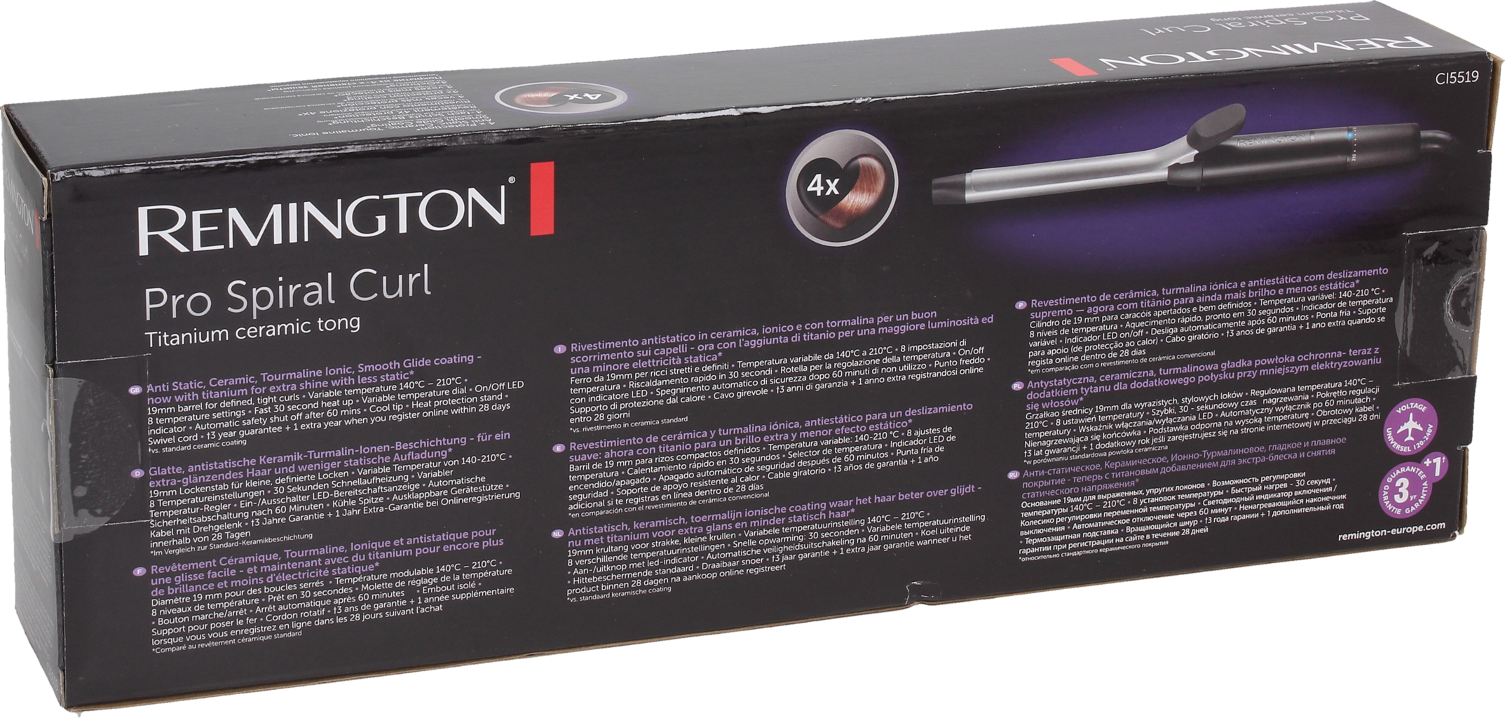 REMINGTON Lockenstab Pro Spiral Curl CI5519 - 1 Stk