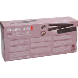 REMINGTON Prancha Pro-Sleek & Curl S6505 - 1 Unid.