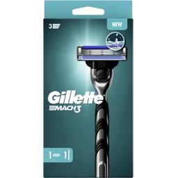 Gillette Mach3 Razor + Blades - 1 Pc