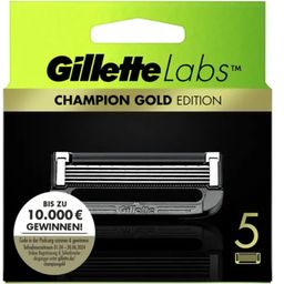 Gillette Labs Rakblad - Champion Gold Edition - 5 st.