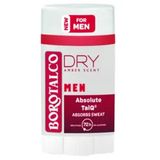 Borotalco MEN Dry Amber Scent Deodorant Stick 