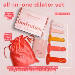 bodyotics Deluxe Soft Dilator Exerciser Set  - 5 Pcs