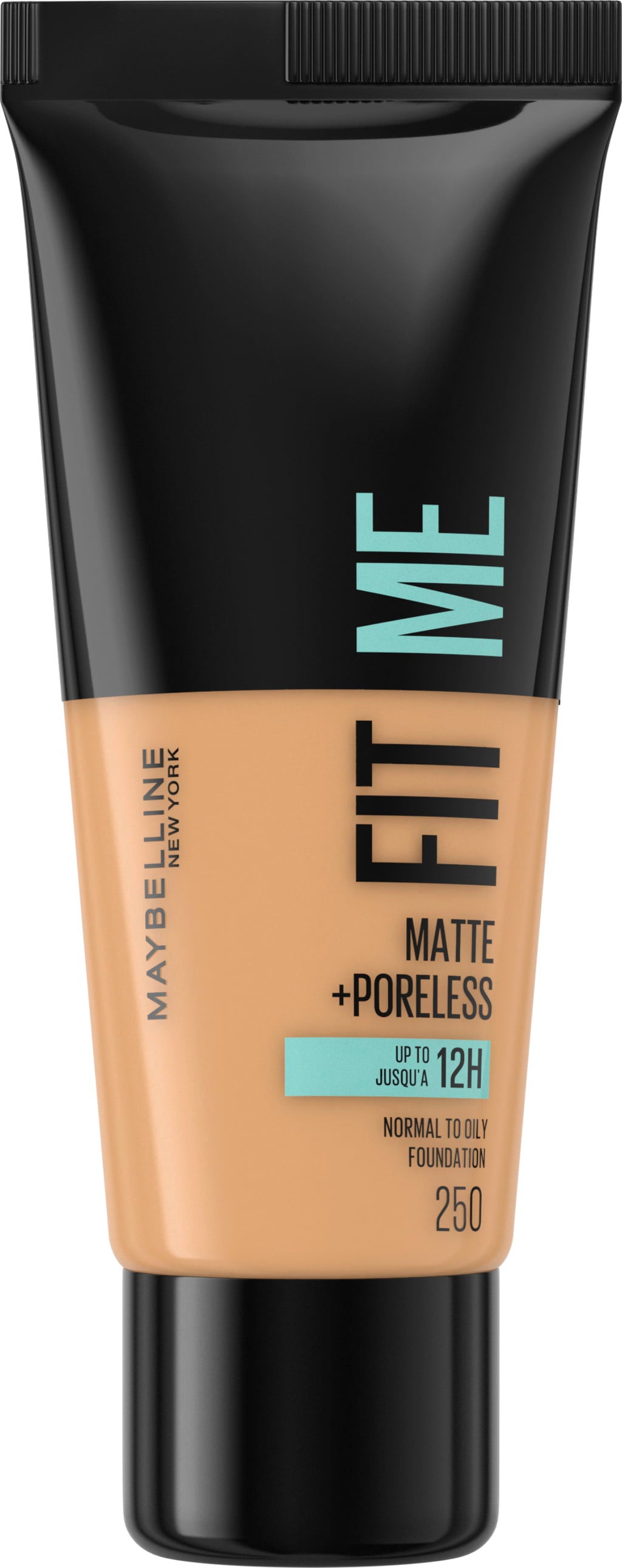 Fit Me Matte&Poreless Make-Up, 250 - Sun Beige (30 ml)