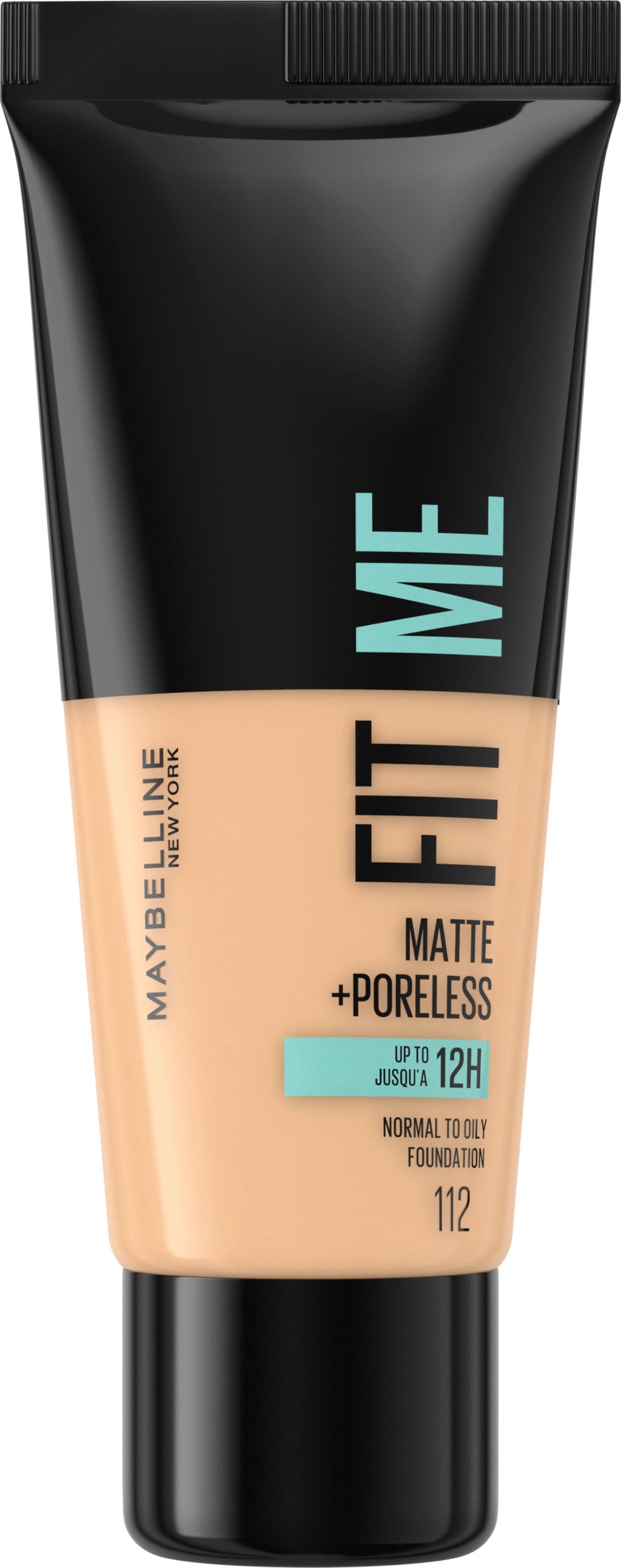 Fit Me Matte&Poreless Make-Up, 112 - Soft Beige (30 ml)